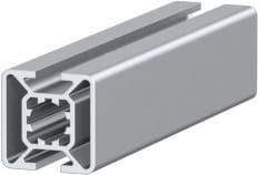 Profil 30x30, 2F, leicht, plan Maße: 30 mm x 30 mm Artikelnummer: 1.11.030030.23LP