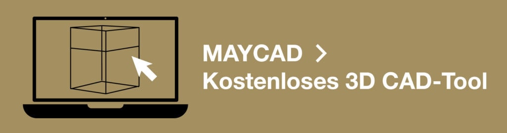 MAYCad: Kostenloses 3D CAD-Tool anfragen